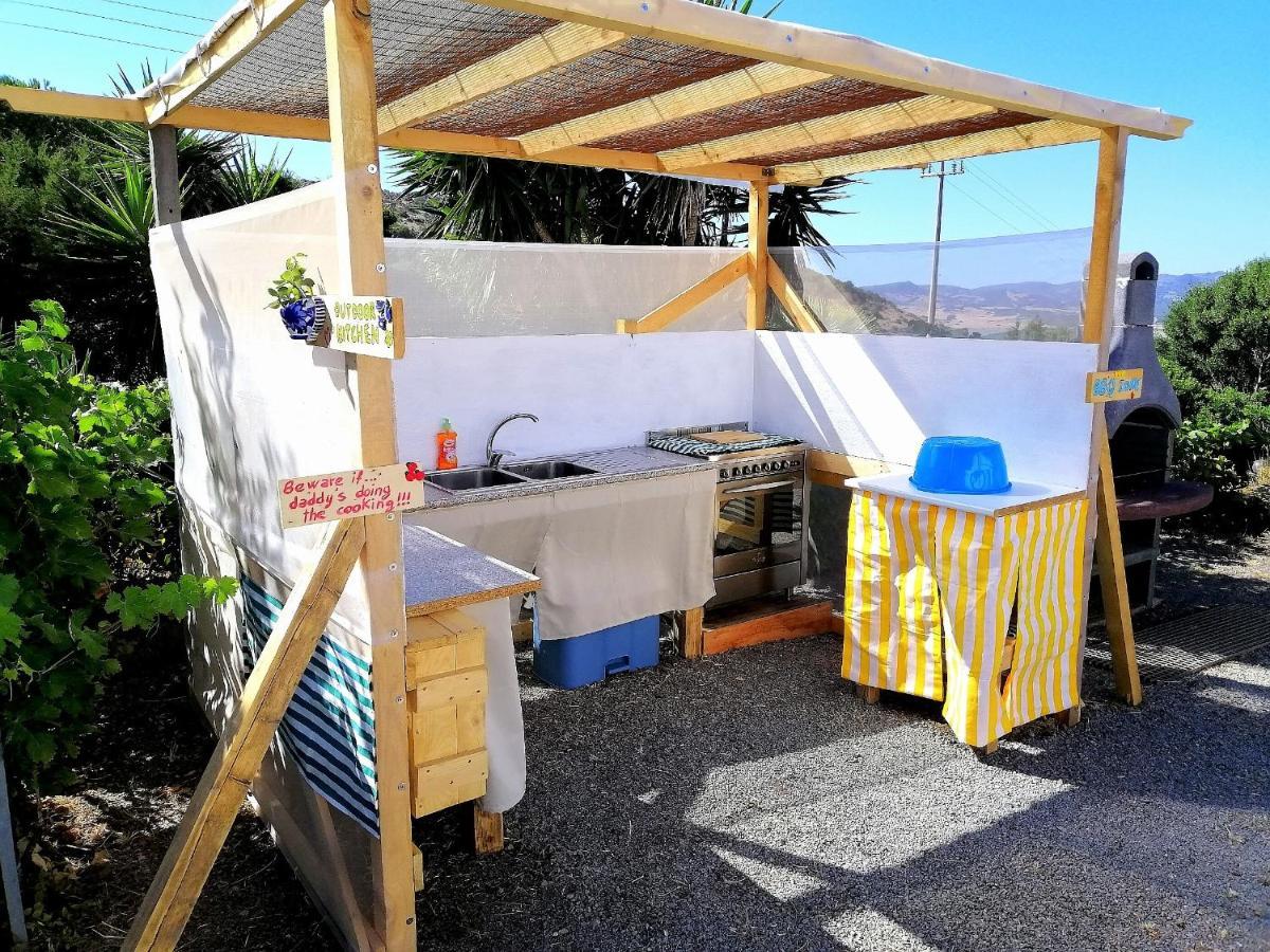 B&B Glamping Semaforo Capo Sperone SantʼAntìoco Dış mekan fotoğraf